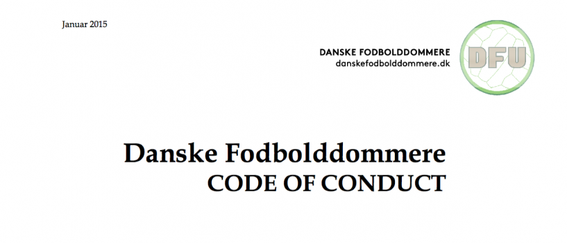 DFU – Code of conduct