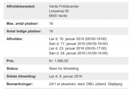Dommergrundkursus i det Vestjyske